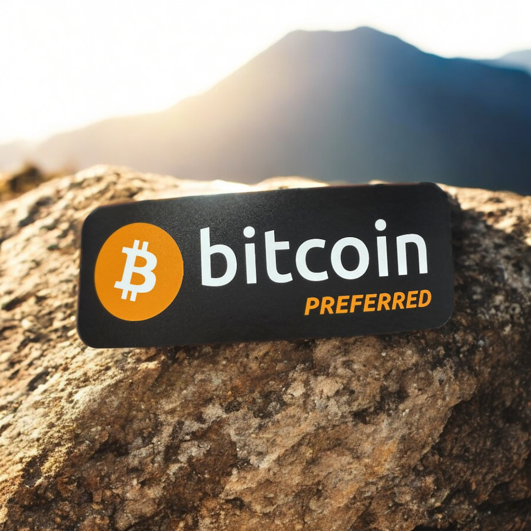 Bitcoin Preferred 7" Sticker